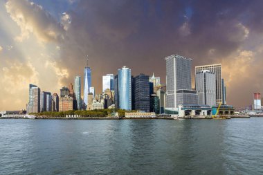 River Hudson New York Skyline