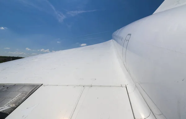 Wing Concorde Only Passenger Supersonic Airliner — Stock Photo, Image