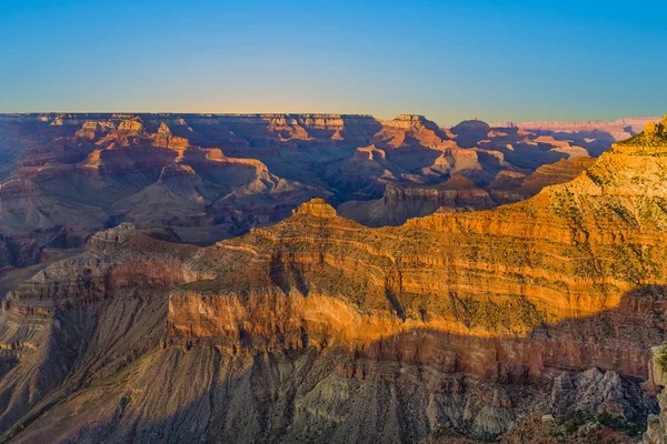 Grand Canyon Mathers Point Sonnenuntergang — Stockfoto