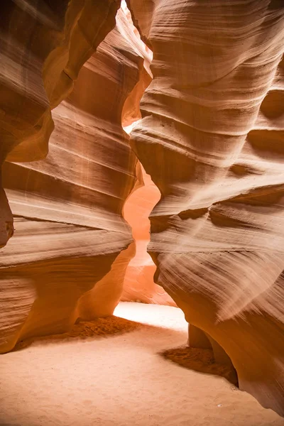 Antelope Slot Canyon Página Arizona — Fotografia de Stock