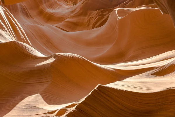 Antiloper Canyon Nära Sida Världen Kända Slot Canyon Antelope Canyon — Stockfoto