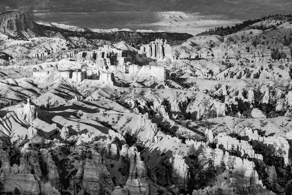 Bryce Canyon Gyönyörű Táj Csodálatos Formáció Amfiteátrum Templomok Mint Számok — Stock Fotó