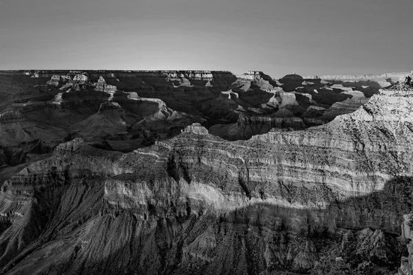 Grand Canyonu Mathers Bod Západu Slunce Světlo — Stock fotografie