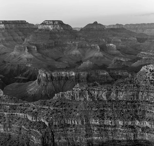 Pôr Sol Grand Canyon National Park — Fotografia de Stock