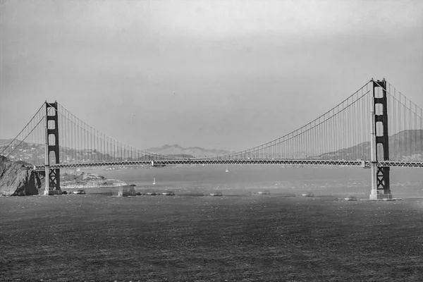 Puente Golden Gate Niebla Por Mañana — Foto de Stock