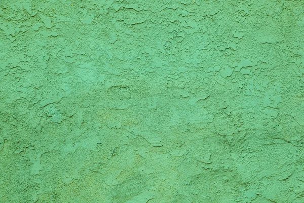 Parede Concreto Harmônico Verde Com Padrão Áspero — Fotografia de Stock