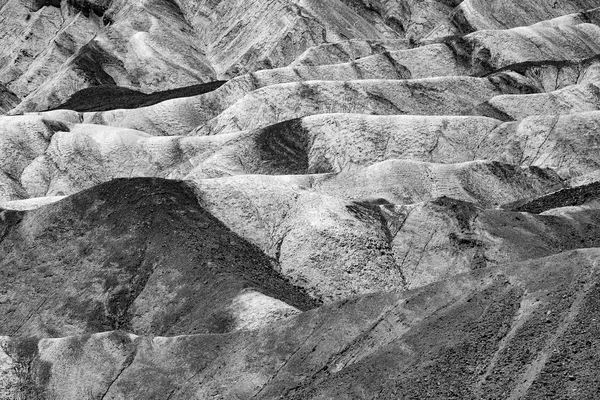 Zabriskie Point Death Valley Sivatagban Egy Napsütéses Napon — Stock Fotó