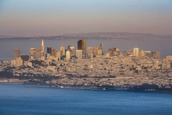 Європейському Стилі Зручно Сан Франциско Кінці Післяобідній Світла — стокове фото