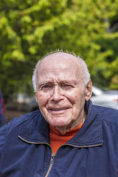 Portrait Years Old Senior Man — Stock Photo, Image