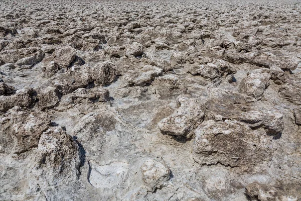 Area Salt Plates Middle Death Valley Called Devil Golfe Course — Stock Photo, Image