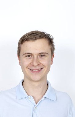 Gülümseyen Genç Adam Portresi