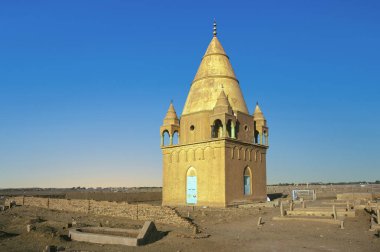 Sufi Mausoleum in Omdurman, Sudan clipart