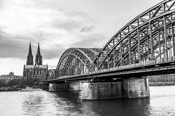 ケルン大聖堂とドイツのスカイライン — ストック写真