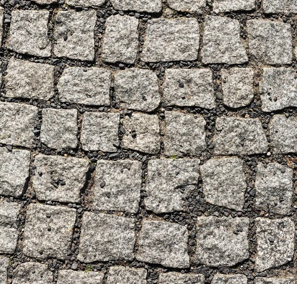 Velho Padrão Pedra Calçada Rua — Fotografia de Stock