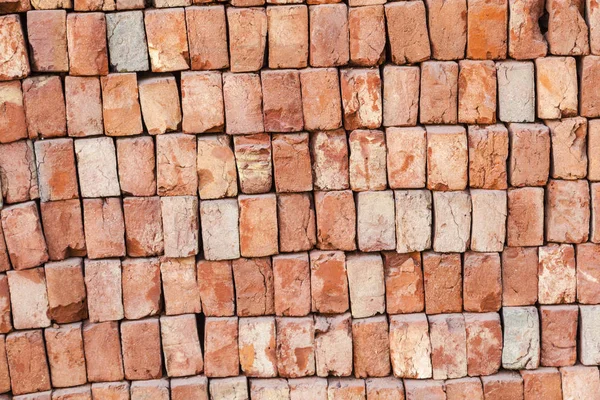 Staple New Bricks Construction Site India — Stock Photo, Image