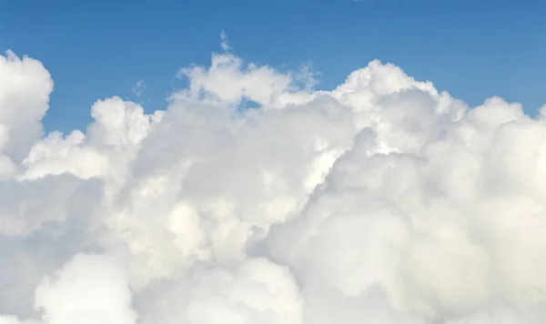 Sky Background Fluffy White Clouds — Stock Photo, Image