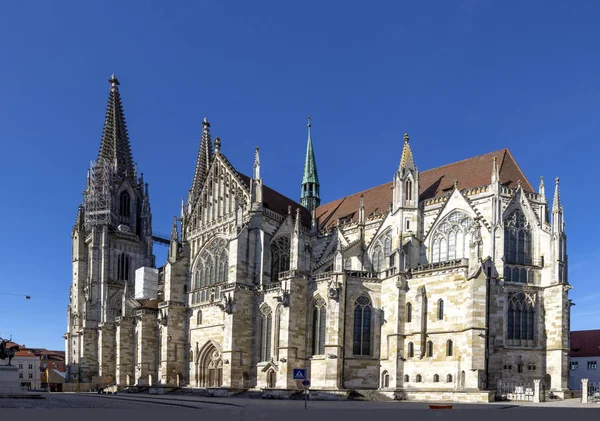 Řezenské katedrály St. Peter, Německo — Stock fotografie