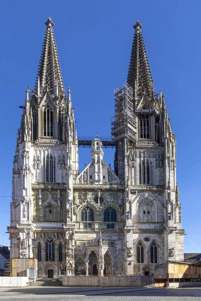 Catedral de Ratisbona San Pedro, Alemania — Foto de Stock