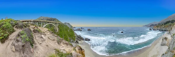 Paisaje de playa en Carmel — Foto de Stock