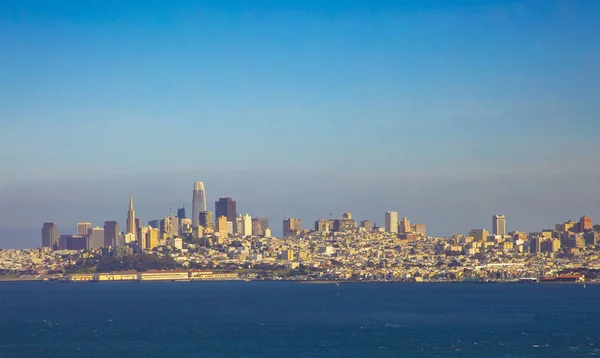 Natursköna skyline i San Francisco — Stockfoto