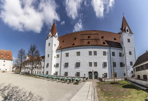 Nya slottet i Ingolstadt, Bayern, Tyskland Bayern, Tyskland — Stockfoto