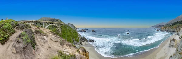 Paisaje de playa en Carmel — Foto de Stock