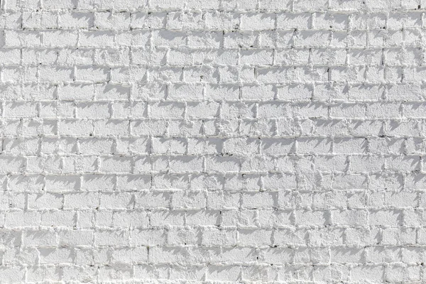 白色砖墙背景 — 图库照片