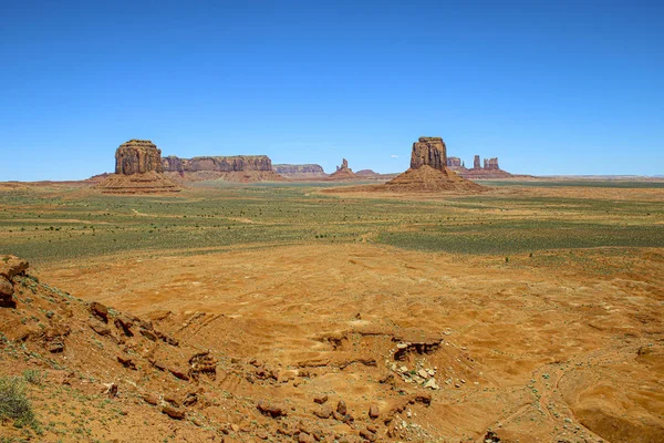 Scenic butte in the monument valley — Stock Photo, Image