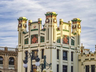 Val 1852 yılında inşa Kuzey (ana demiryolu) İstasyonu, cephesi