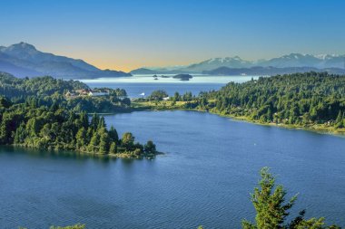 Patagonya doğal göl bölgesi, A ile muhteşem manzara
