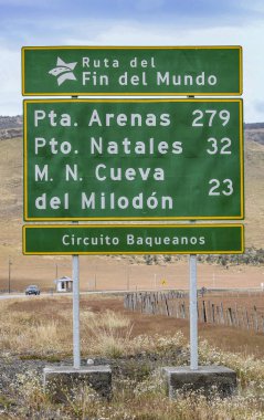 Puerto Natales Ruta Fin del Mundo için endikasyonlar