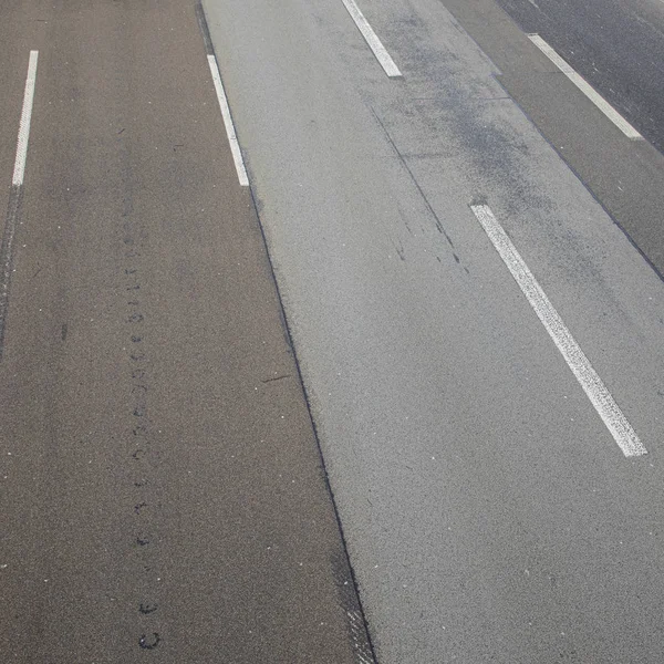 Антенна немецкого шоссе — стоковое фото