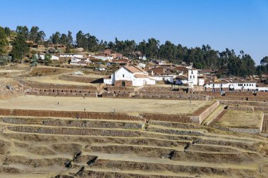 Chinchero Içinde Urubamba District, Sömürge Kilisesi, İnkalar Sarayı ru