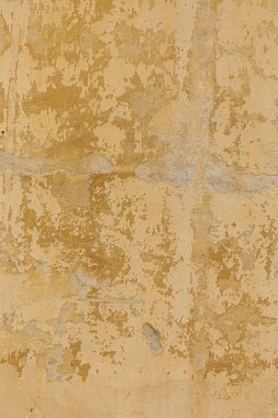eski ocre boyalı duvar 