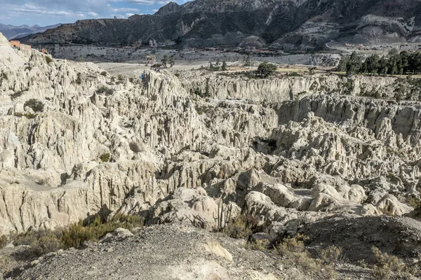 Valle de la luna w pobliżu la paz, Boliwia — Zdjęcie stockowe