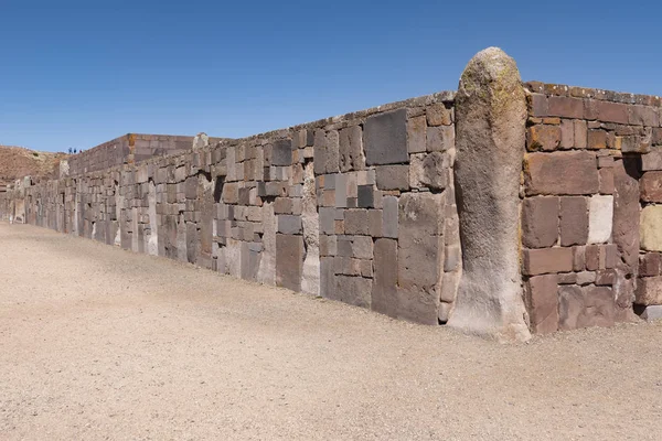 Bolivya,Güney Amerika'daki Tiwanaku harabeleri — Stok fotoğraf