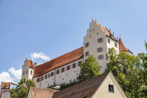 Os hohes Schloss (castelo alto) em Fuessen, Baviera , — Fotografia de Stock