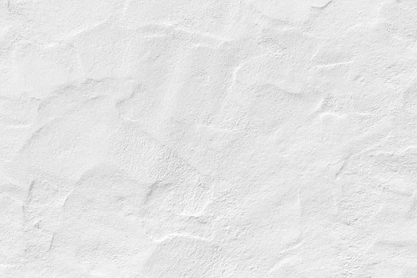 Біла штукатурна стіна в грубій структурі — стокове фото