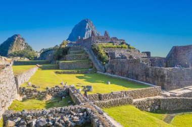 Maccu Piccu ünlü tarihi inca köyü