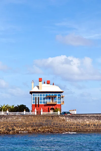 Casa juanita veya mavi ev - arrieta — Stok fotoğraf