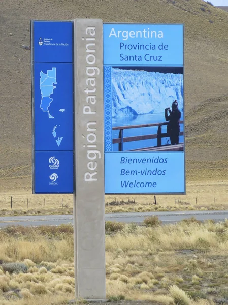 Famosa Route 71 in Patagonia — Foto Stock