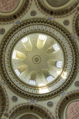 Schwetzingen Sarayı bahçelerindeki caminin ayrıntıları