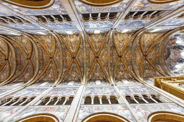 Catedral de Parma (em italiano: Duomo di Parma, Cattedrale di Santa Ma — Fotografia de Stock