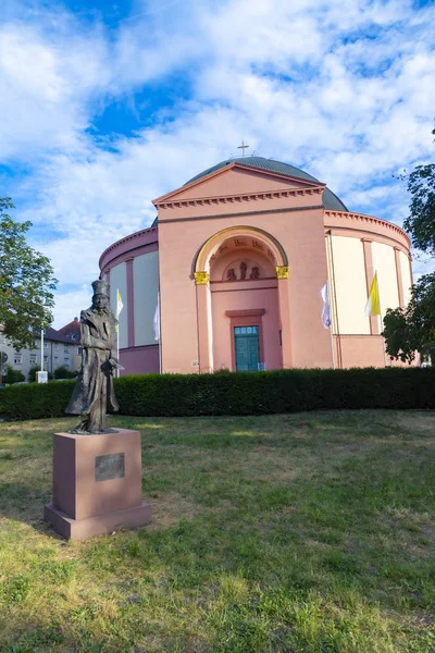 Iglesia católica de San Luis en Darmstadt — Foto de Stock