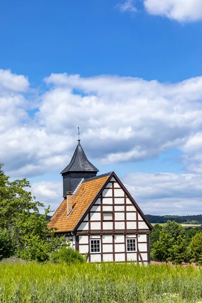 Old timbered church at the Hessenpark Open-Air Museum — Stock Photo, Image