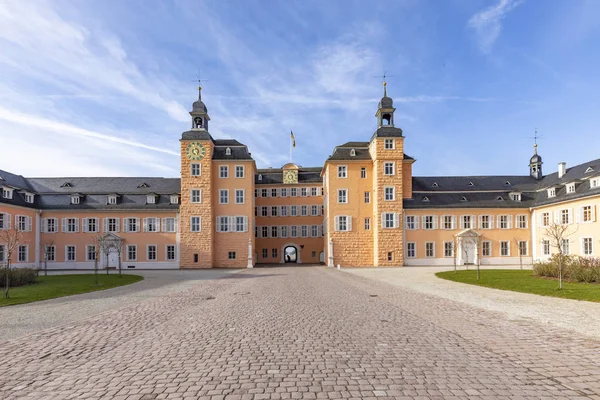 Famoso palazzo a Schwetzingen — Foto Stock