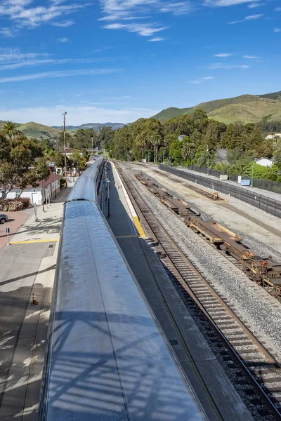 Old mexican train station at San Luis Obispo. The pacific dreaml — Stock Photo, Image