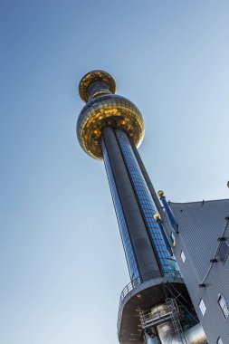 Viyana'da çöp kule-işleme tesisi
