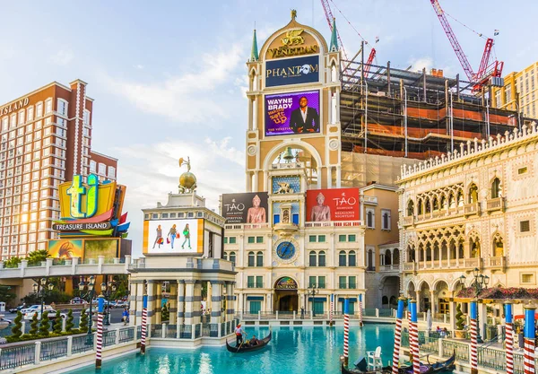 Venecia paisaje en Las Vegas en el Veneciano — Foto de Stock