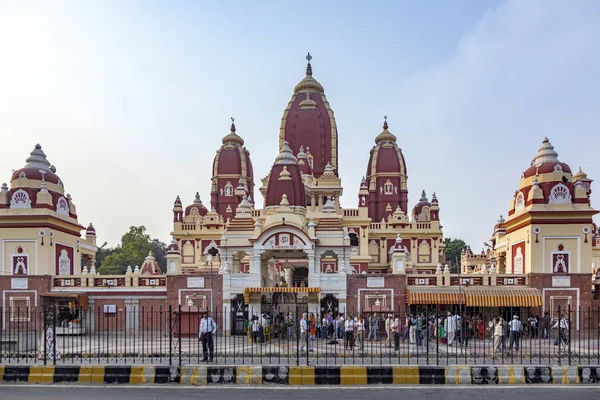 Shri Digambar Jain Lal Mandir tempel in Delhi — Stockfoto